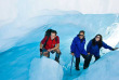 Nouvelle-Zélande - Franz Josef Glacier - Marche guidée sur le glacier de Franz Josef, accès en hélicoptère