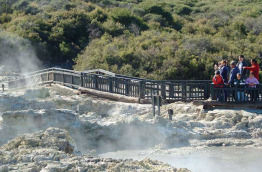 Nouvelle-Zélande - Rotorua - Visite libre de la réserve géothermique de Hell's Gate