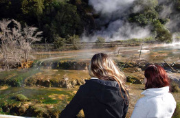 Nouvelle-Zélande - Rotorua - Richesses géothermiques de la région volcanique de Rotorua
