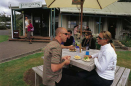Nouvelle-Zélande - Tongariro - Whakapapa - Château Hotel Tongariro - Fergussons Cafe