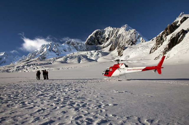 Nouvelle-Zélande - Fox Glacier - Survol des glaciers de Fox et Franz Josef, 30 min