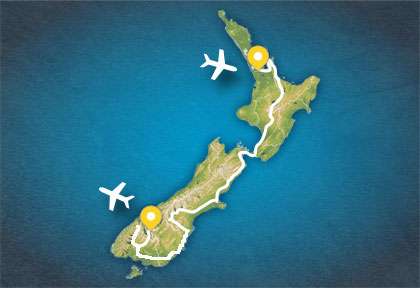 Nouvelle-Zélande - Grande Traverse Auckland - Queenstown © Flying Kiwi, Matthias Gudath