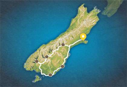 Autotour Nouvelle-Zélande Southland & la région d'Otago
