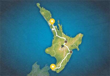 Autotour Nouvelle-Zélande Geyser & Vignobles