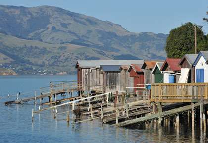 Le village de Akaroa