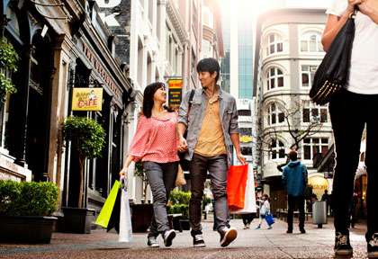 Shopping à Vulcan lane and hight street