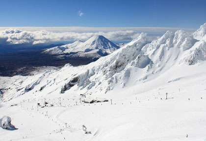 ski depuis Whakapapa