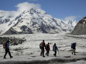 Nouvelle-Zélande - Mount Cook - Randonnée sur le glacier de Tasman, accès en hélicoptère