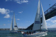 Nouvelle-Zélande - Auckland - Sortie en mer à bord d'un voilier de l'America's Cup