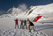 Nouvelle-Zélande - Fox Glacier - Survol du glacier de Fox, 20 min