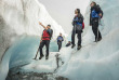 Nouvelle-Zélande - Fox Glacier - Randonnée sur le glacier de Fox, accès en hélicoptère © Fox Glacier Guiding