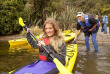 Nouvelle-Zélande - Franz Josef  - Kayak sur le lac Mapourika et marche dans la forêt jurassique © Tourism New Zealand, Julian Apse
