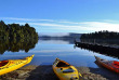 Nouvelle-Zélande - Franz Josef  - Kayak sur le lac Mapourika et marche dans la forêt jurassique