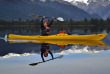Nouvelle-Zélande - Franz Josef  - Kayak sur le lac Mapourika et marche dans la forêt jurassique