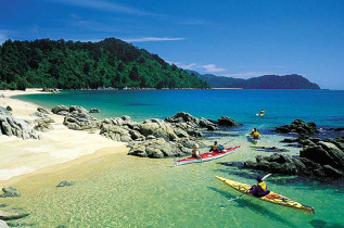 Nouvelle-Zlande - Abel Tasman National Park - Abel Tasman en kayak - merveilles naturelles