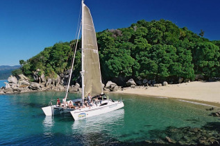 Nouvelle-Zélande - Abel Tasman National Park - Journée en voilier dans le Parc national d'Abel Tasman