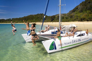 Nouvelle-Zélande - Abel Tasman National Park - Journée en voilier dans le Parc national d'Abel Tasman