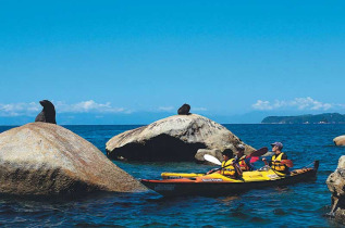 Nouvelle-Zélande - Abel Tasman National Park - Kayak et randonnée guidée dans le Parc national d'Abel Tasman