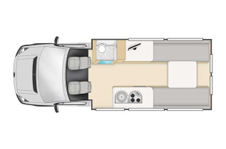 Nouvelle-Zélande - Camping car - Cheapa Campa 2 Berth