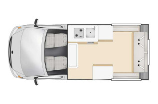Nouvelle-Zélande - Camping car - Cheapa Hitop