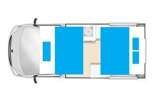 Nouvelle-Zélande - Camping car - Cheapa Hitop