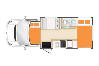 Camping Car Nouvelle-Zélande - Star RV - Polaris 4 - 4 personnes