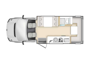 Camping Car Nouvelle-Zélande - Star RV  - Polaris 6 - 6 personnes