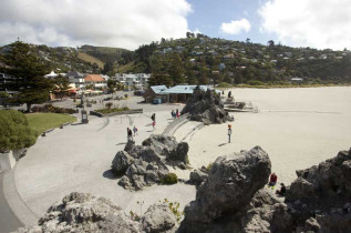 Nouvelle-Zélande - Christchurch - Christchurch et ses environs à bord d'un authentique bus londonien