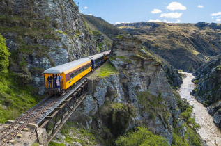 Nouvelle-Zélande - Dunedin - Taieri Gorge railway © DunedinNZ