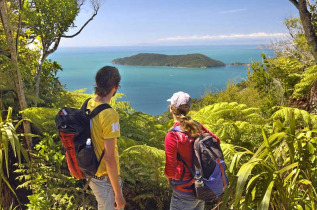 Nouvelle-Zélande - Marlborough Sounds - Randonnée libre de 11 km sur la Queen Charlotte Track