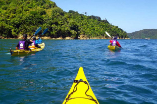 Nouvelle-Zélande - Marlborough Sounds - Aventures en kayak avec nuit dans un lodge