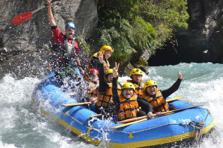 Nouvelle-Zélande - Queenstown - Rafting sur la rivière Shotover