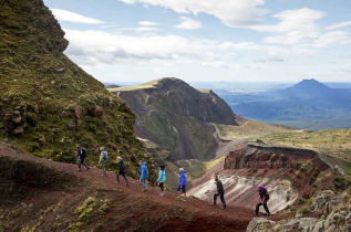 Nouvelle-Zélande - Rotorua - Randonnée au Mont Tarawera