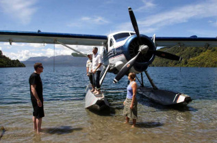 Nouvelle-Zélande - Rotorua - Mont Tarawera vu du ciel