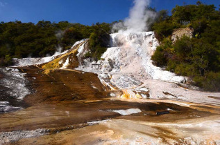 Nouvelle-Zélande - Taupo - Visite libre de la réserve géothermique d'Orakei Korako