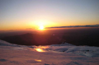 Nouvelle-Zélande - Parc national de Tongariro - Marche guidée au coucher du soleil