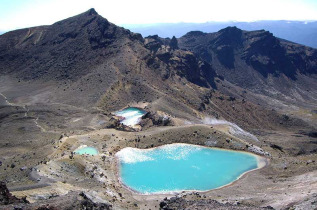 Nouvelle-Zélande - Parc national de Tongariro - Trek à la journée sur le fameux sentier Tongariro Crossing