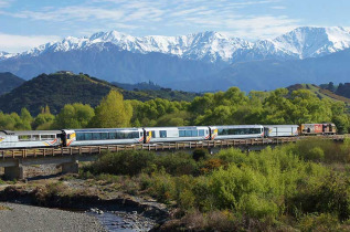 Nouvelle-Zélande - Train Coastal Pacific