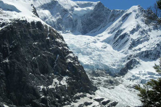 Nouvelle-Zélande - Wanaka - Survol du Mt Aspiring et des glaciers en avion