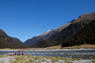 Nouvelle-Zélande - Wanaka - Survol en avion, rando et jet boat dans le Parc national du Mt Aspiring © Lake Wanaka Tourism