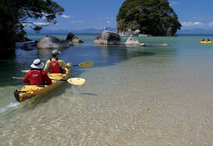 Nouvelle-Zélande - Abel Tasman National Park - Voile, kayak, et marche à la journée à Abel Tasman