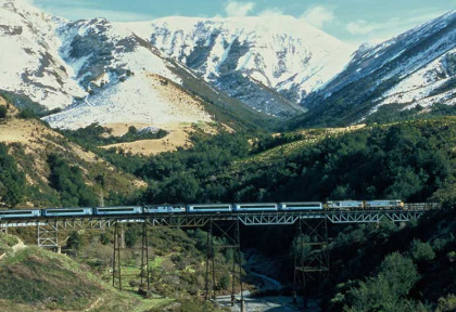 Nouvelle-Zélande - Christchurch - TranzAlpine et Arthur's Pass