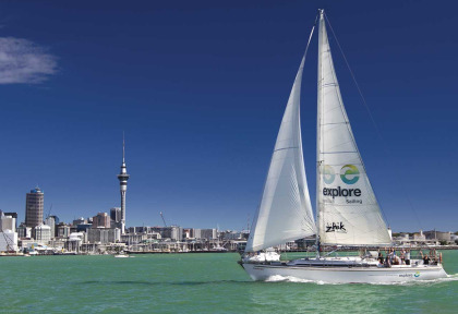 Nouvelle-Zélande - Auckland - Explore Group, Harbour Sailing