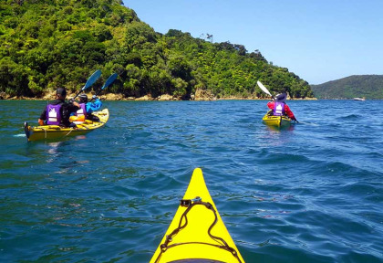 Nouvelle-Zélande - Marlborough Sounds - Aventures en kayak avec nuit en camping
