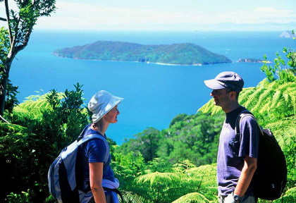 Nouvelle-Zélande - Marlborough Sounds - Randonnée guidée de 14 km sur la Queen Charlotte Track