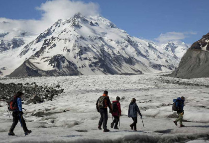 Nouvelle-Zélande - Mount Cook - Randonnée sur le glacier de Tasman, accès en hélicoptère