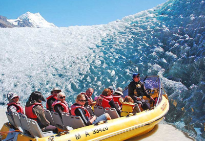 Nouvelle-Zélande - Mount Cook - Croisière sur le lac terminal du glacier de Tasman