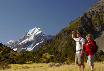 Nouvelle-Zélande - Mount Cook - Randonnée guidée au Mount Cook, demi-journée
