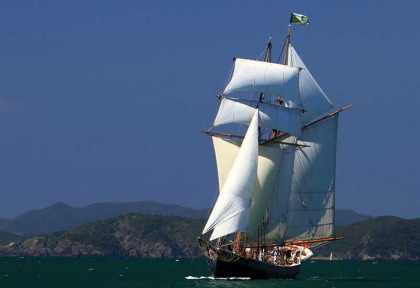 Nouvelle-Zélande - Bay of Islands - Croisière en voilier à bord du R. Tucker Thompson