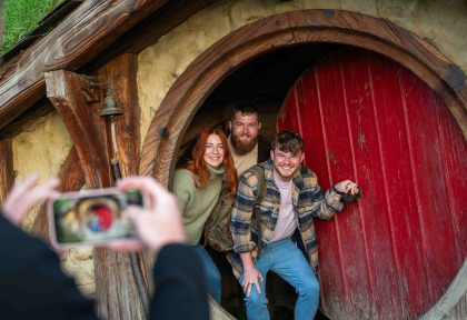 Nouvelle -Zélande - Waikato - Cheeky Kiwi Travel © Hobbiton Movie Set